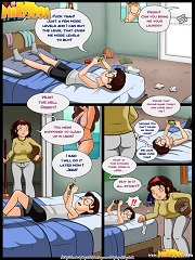 Milftoon – Wine and Dine – Porn Comix Incest