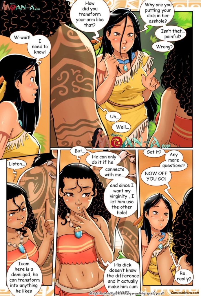 Moana Hentai Comics