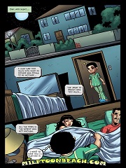 Night With Mom-Milftoon Beach