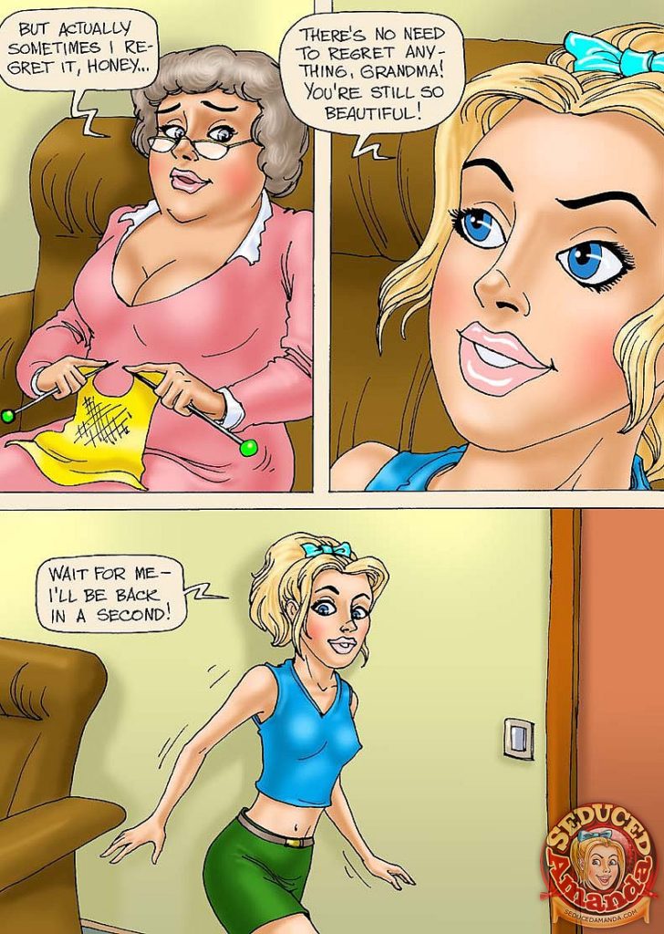 Comics Cartoon Grandma Porno