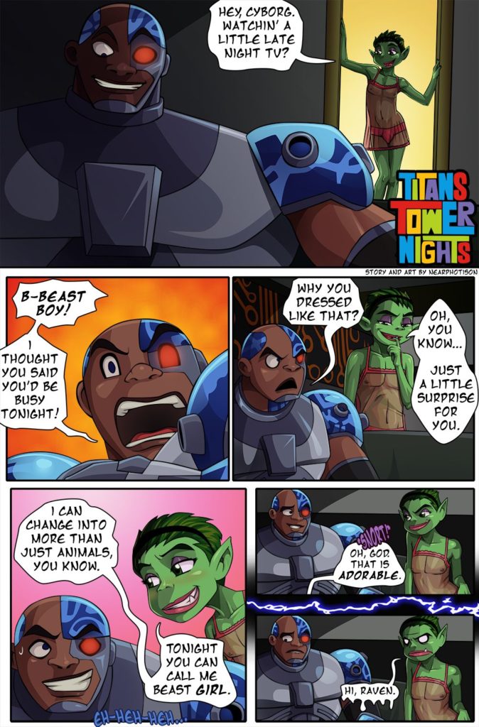 Teen Titans Porn Comic