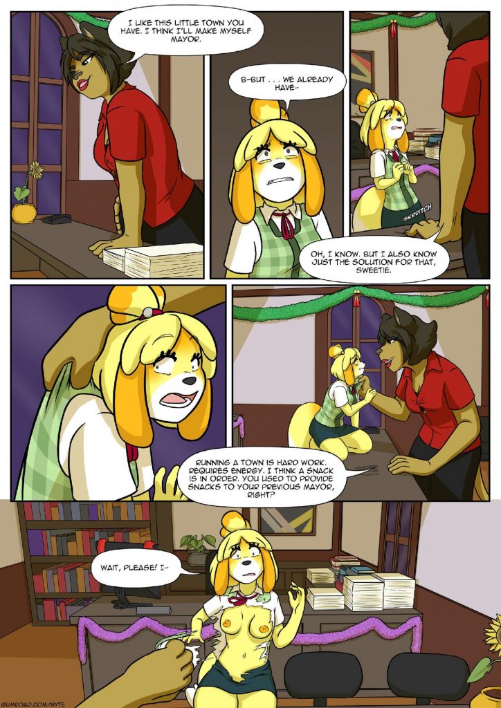 Animal Crossing Isabelle Hentai Comic