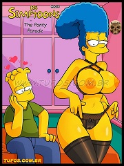 The Panty Parade- Os Simptoons- [By Milfcomix]